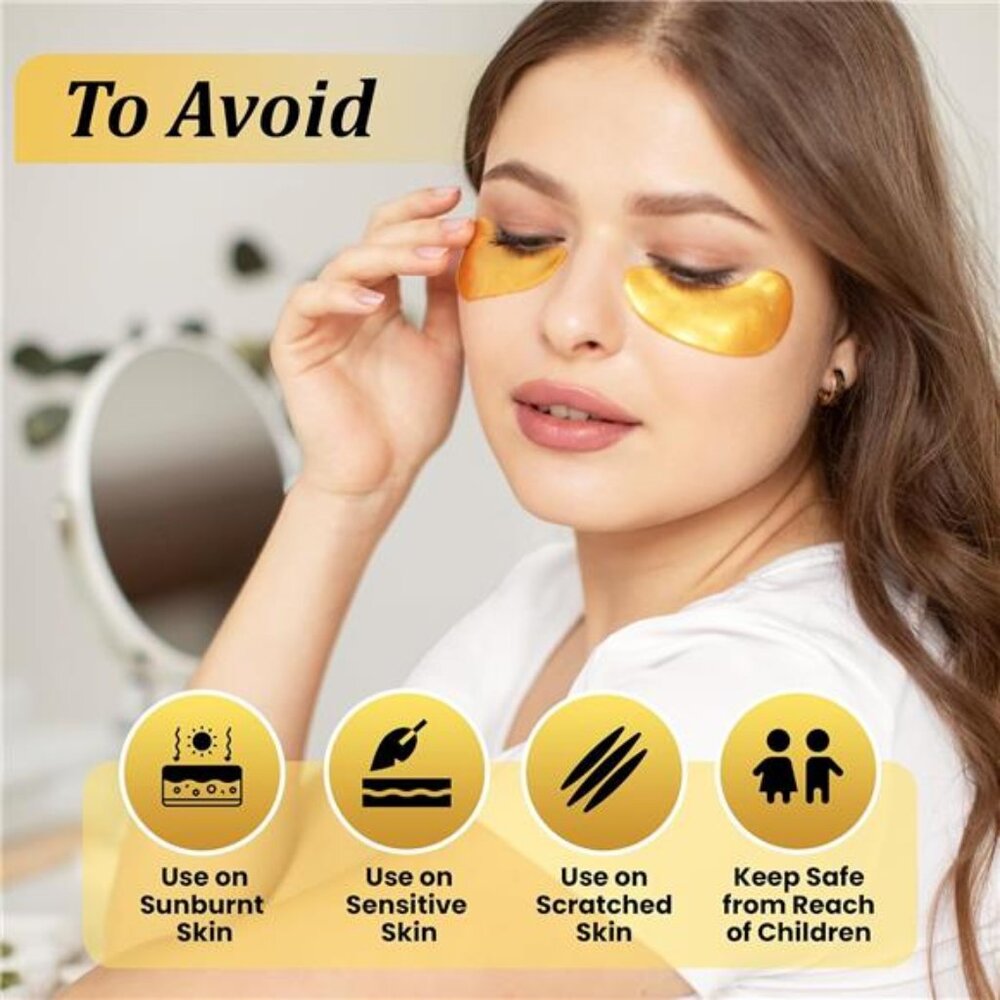 (20 Pairs) - Under Eye Mask for Face Collagen Skin Care Products - Picture 5 of 8